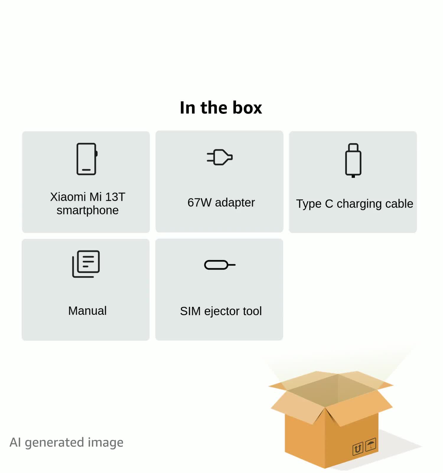 新品未使用 Xiaomi 13t  グローバル版シュリンクありの未開封品です。 Amazon | 【SIMフリー】Xiaomi Mi 13T 8 GB + 256 GB